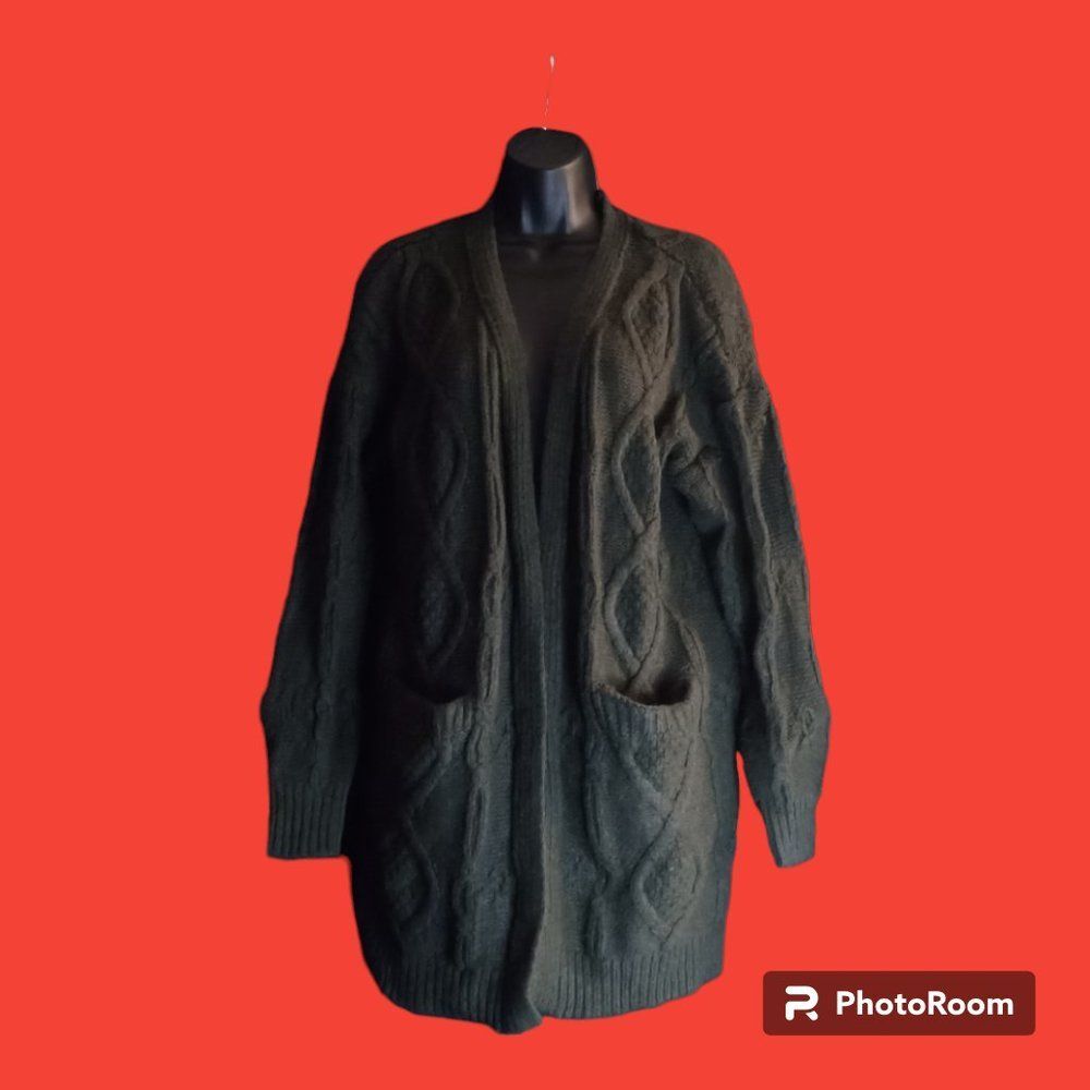 Green Time and Tru Cardigan XS